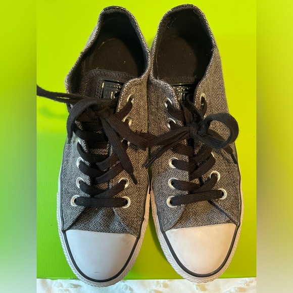 Converse All Stars- High Street Black Tweed - Picture 3 of 14